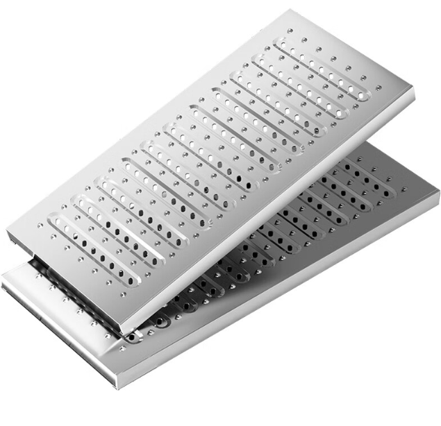 德庆不锈钢沟盖板展示